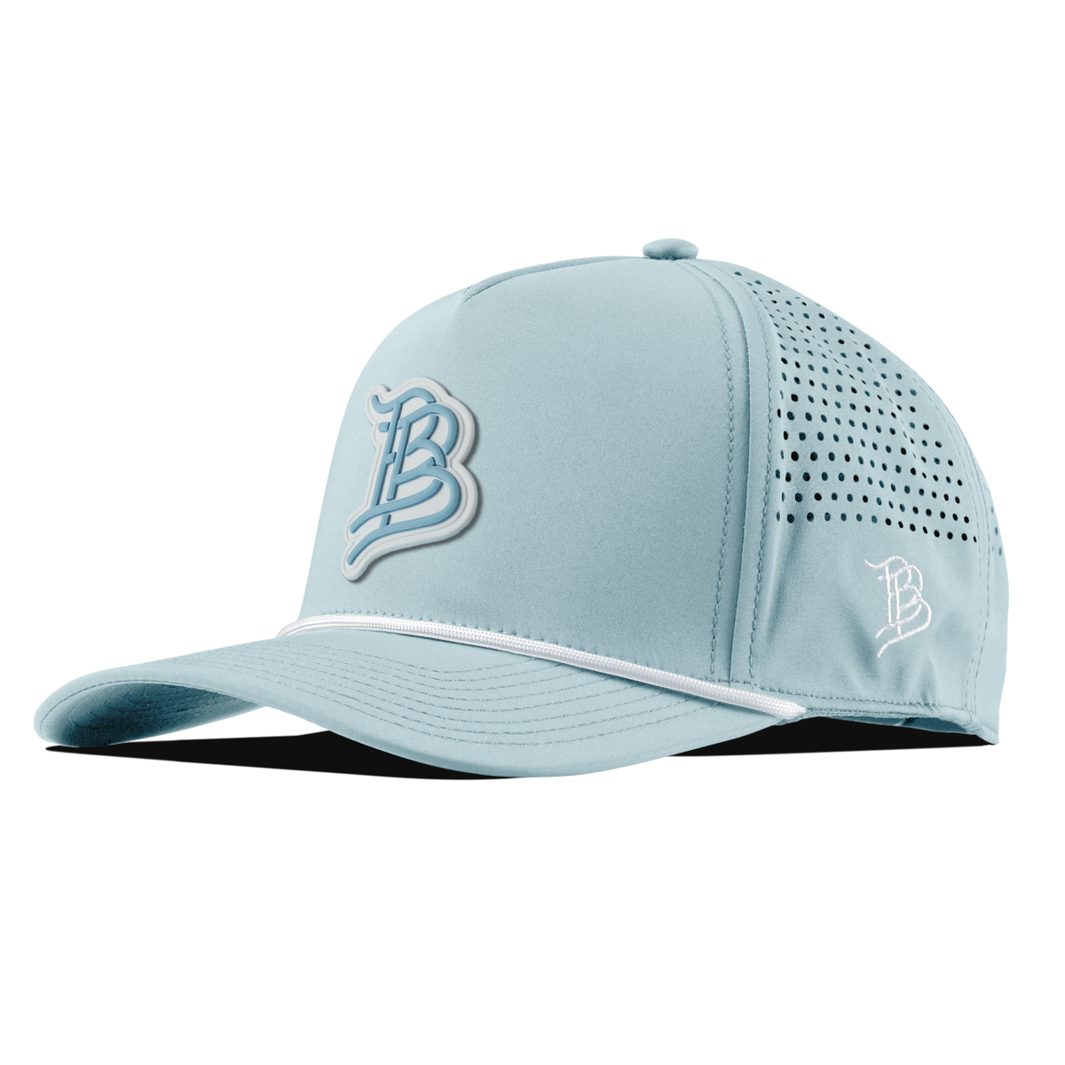 Sky Blue BB Cutout PVC Curved 5 Panel Rope