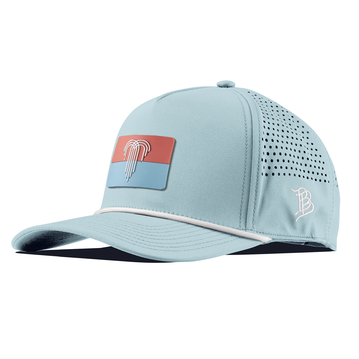 Kansas City Flag Curved 5 Panel Rope Sky Blue