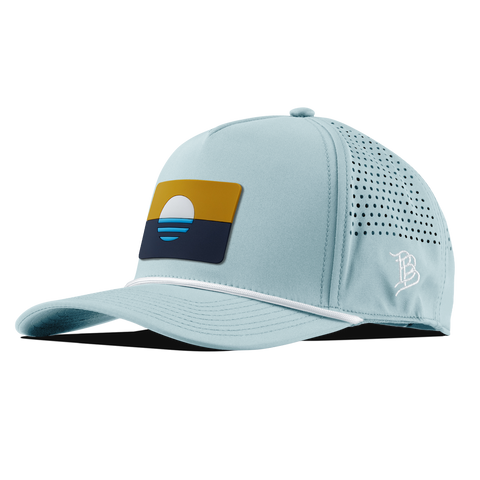 Milwaukee Flag PVC Curved 5 Panel Rope Skyblue