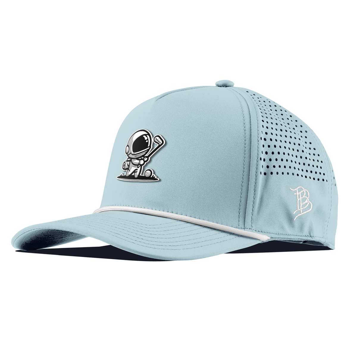 Moon Shot Curved 5 Panel Rope Sky Blue