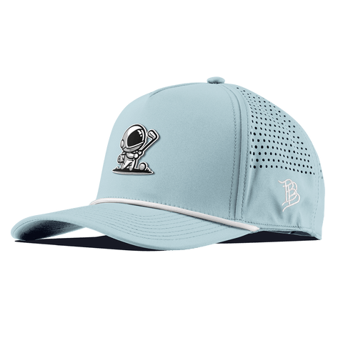 Moon Shot Curved 5 Panel Rope Sky Blue