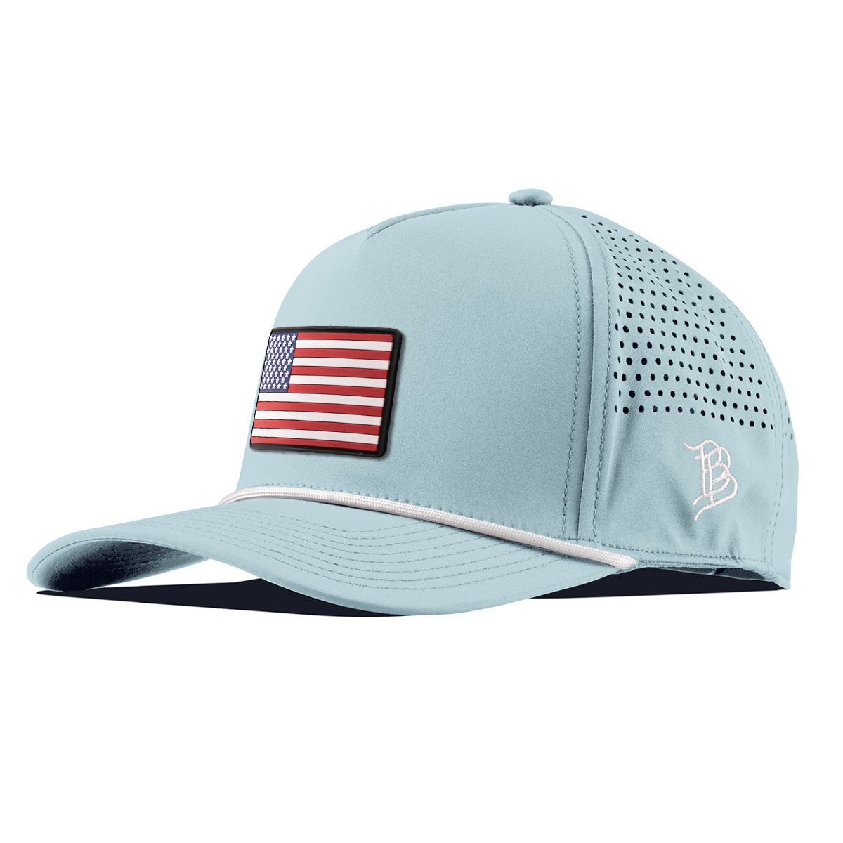 Old Glory PVC Curved 5 Panel Rope Sky Blue