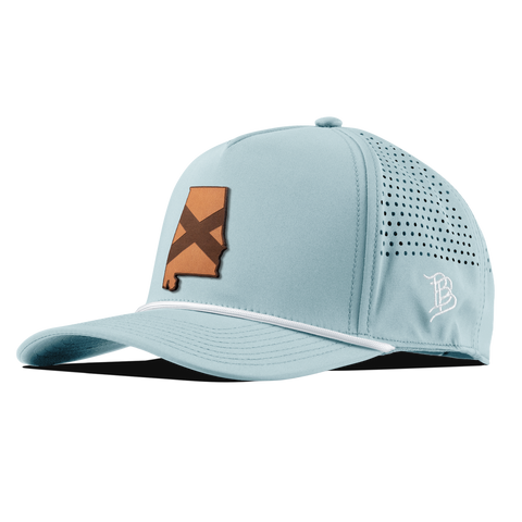 Alabama 22 Curved 5 Panel Rope Skyblue