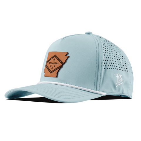 Arkansas 25 Curved 5 Panel Rope Skyblue
