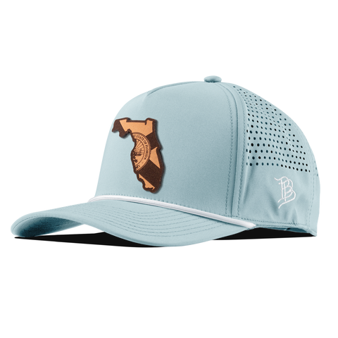 Florida 27 Curved 5 Panel Rope Skyblue