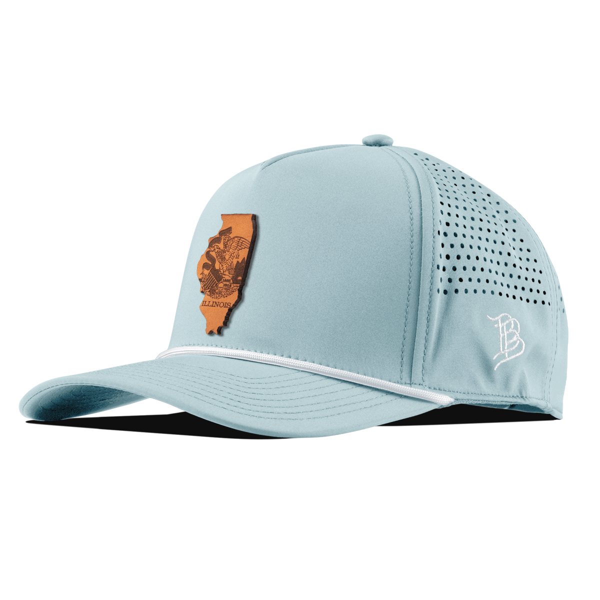 Idaho 43 Curved 5 Panel Rope Skyblue