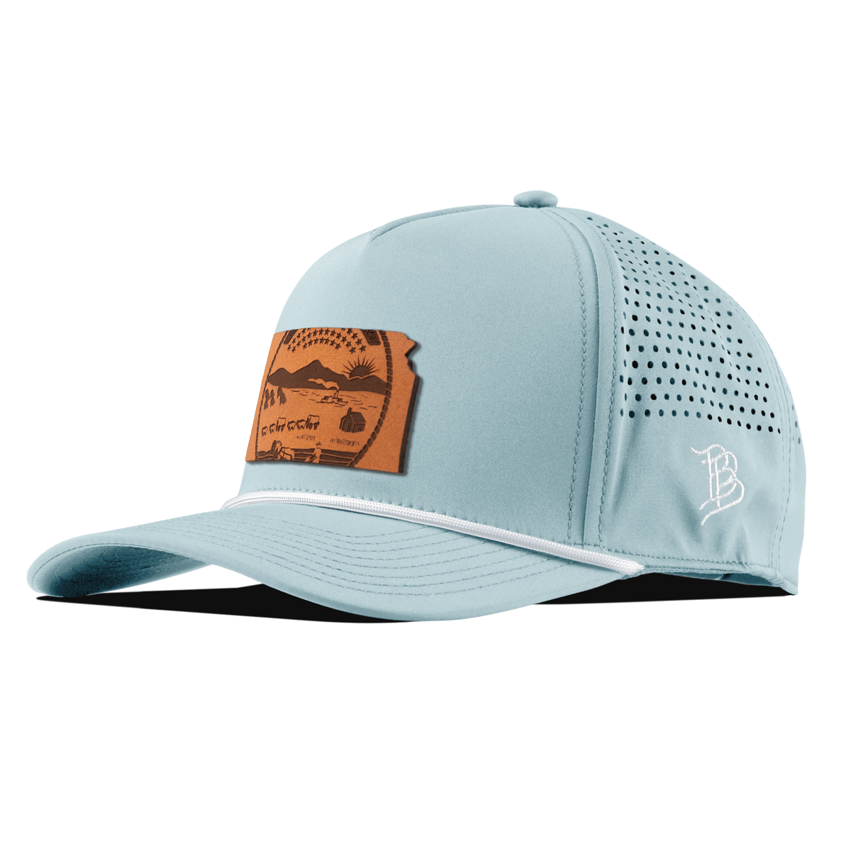 Kansas 34 Curved 5 Panel Rope Bluesky