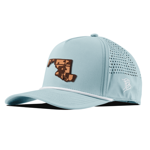 Maryland 7 Tan Curved 5 Panel Rope Bluesky