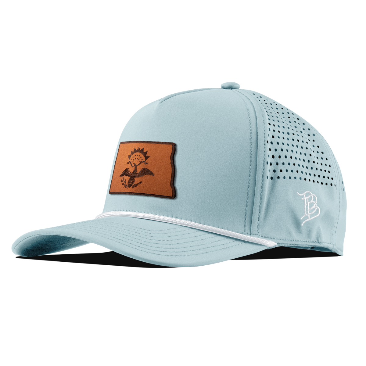 North Dakota 39 Tan Curved 5 Panel Rope Bluesky