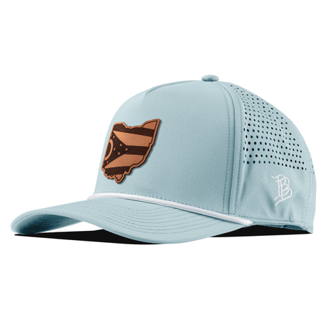 Ohio 17 Tan Curved 5 Panel Rope Bluesky