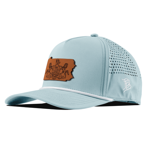 Pennsylvania 2 Tan Curved 5 Panel Rope Bluesky