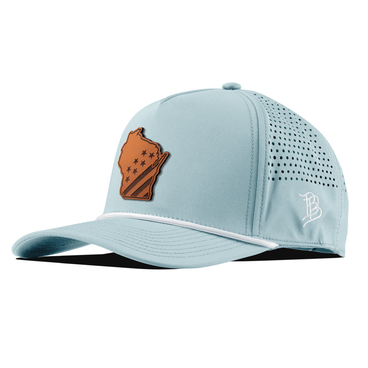 Wisconsin 30 Tan Curved 5 Panel Rope Bluesky