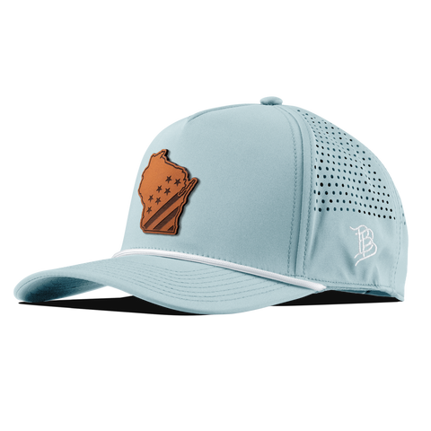 Wisconsin 30 Tan Curved 5 Panel Rope Bluesky