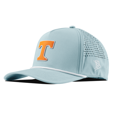 University of Tennessee "Tennessee Block" Curved 5 Panel Rope Sky Blue/White