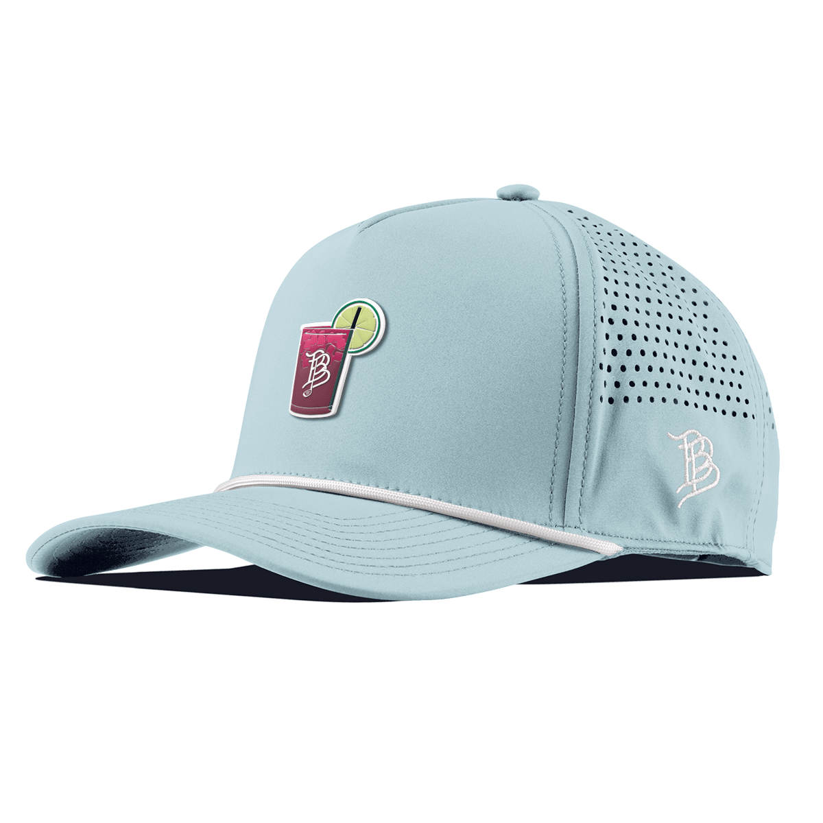 Transfusion Curved 5 Panel Rope Sky Blue