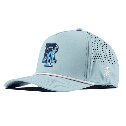 University of Rhode Island "URI Team Logo" Curved 5 Panel Rope Sky Blue