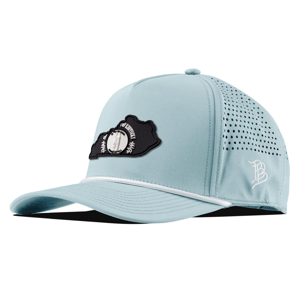 Kentucky Vintage Curved 5 Panel Rope Sky Blue