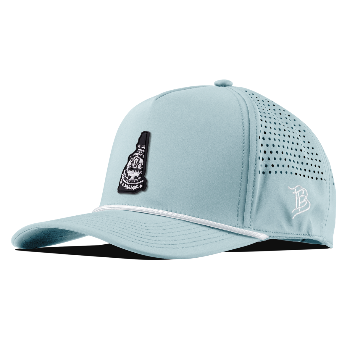 New Hampshire Vintage Curved 5 Panel Rope Sky Blue