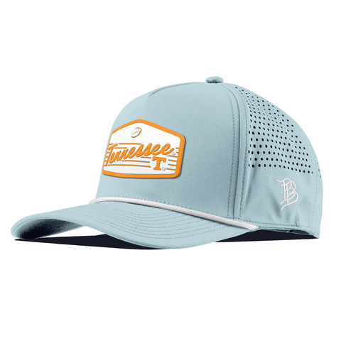 University of Tennessee "Volunteers Football" Curved 5 Panel Rope Sky Blue