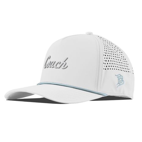 Coach Curved 5 Panel Rope (White Script)