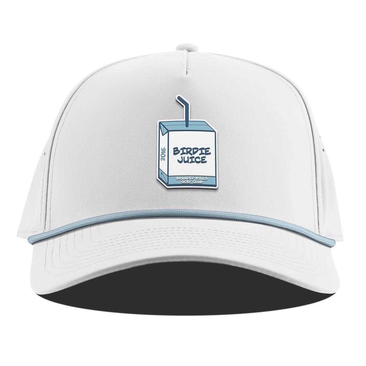 Juice Box Curved 5 Panel Rope White + Sky Blue Rope