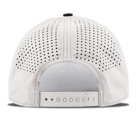 Caddy Issues Script Curved 5 Panel Rope Back White/Black