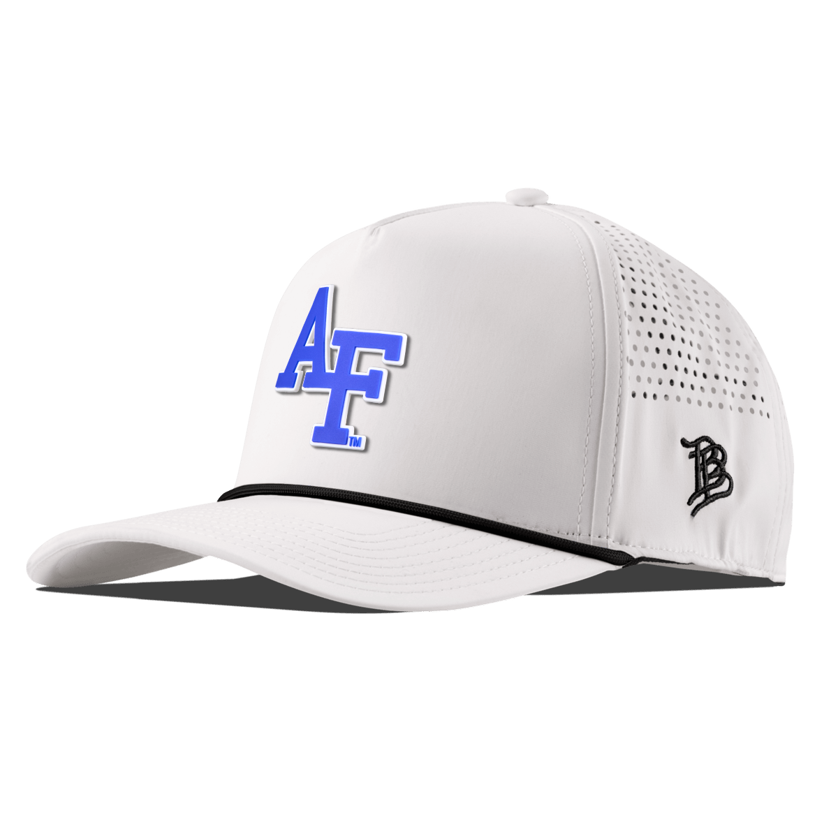 Air Force "Air Force Academy Block" Curved 5 Panel Rope White