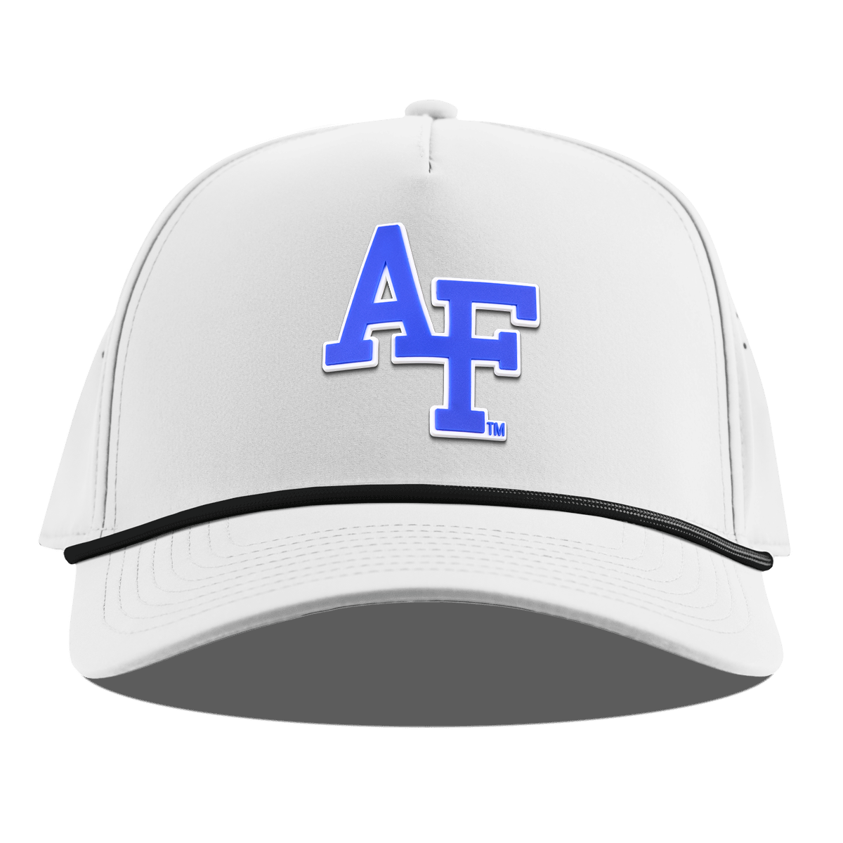Air Force "Air Force Academy Block" Curved 5 Panel Rope White