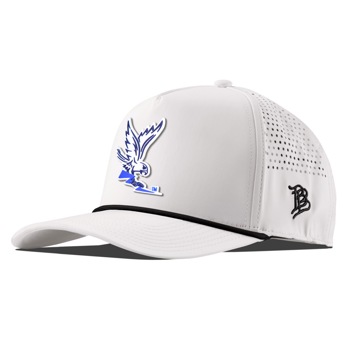 Air Force "Air Force Academy Falcon" Curved 5 Panel Rope White