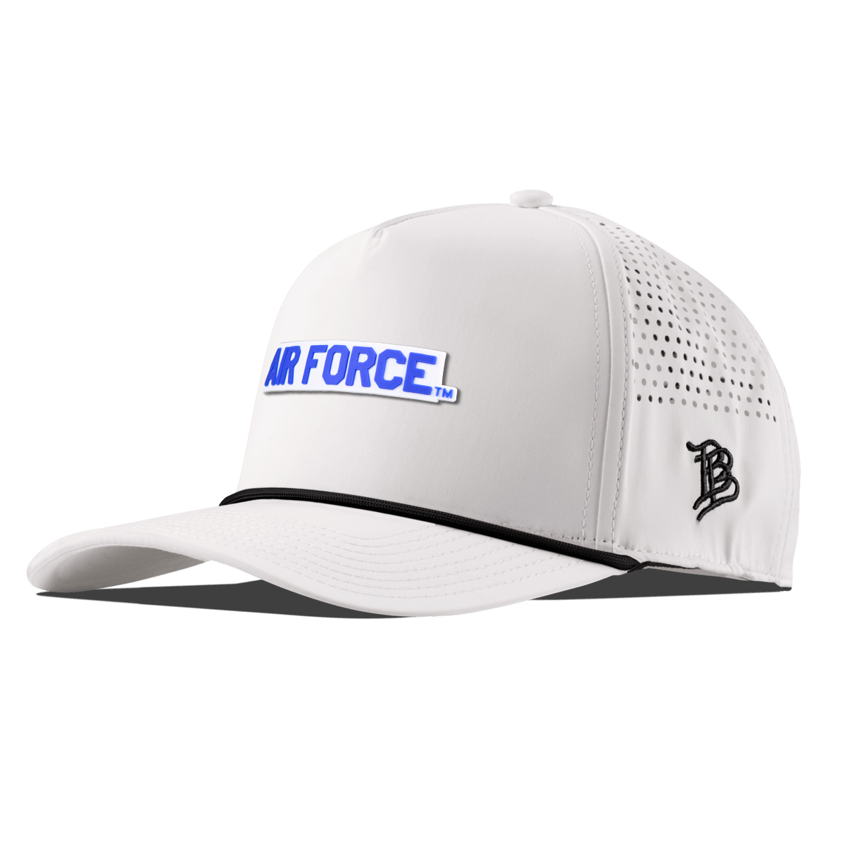 Air Force "Air Force Academy" Curved 5 Panel Rope White