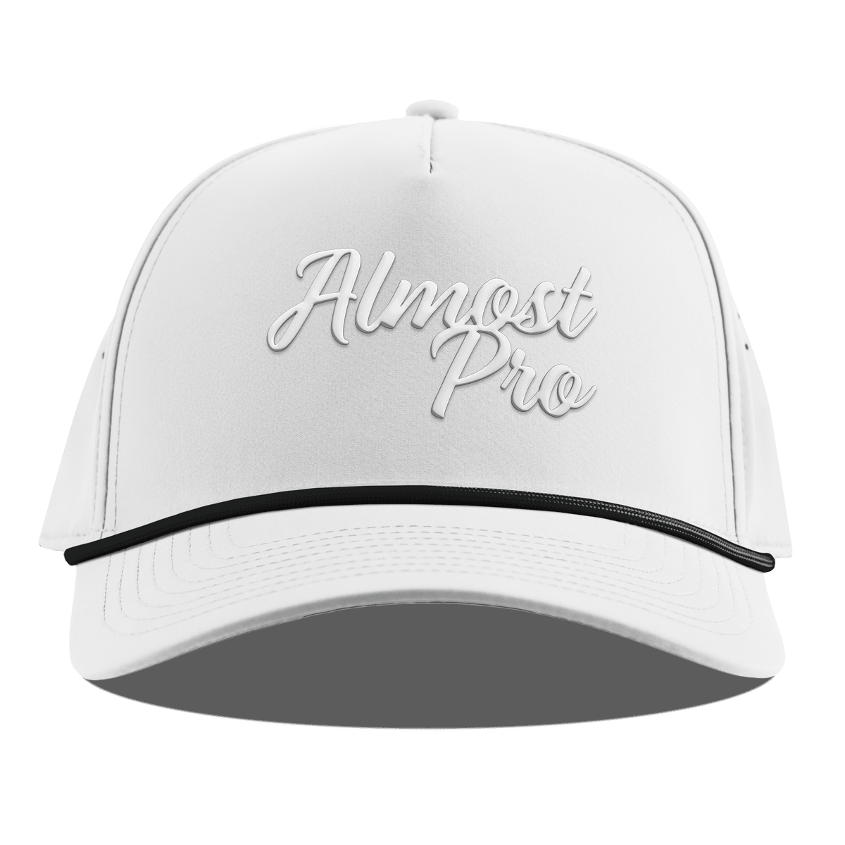 Hailey Ostrom "Almost Pro" Curved 5 Panel Rope White
