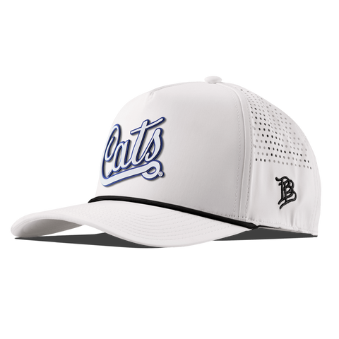 University of Arizona "Arizona Cats Script" Curved 5 Panel Rope White