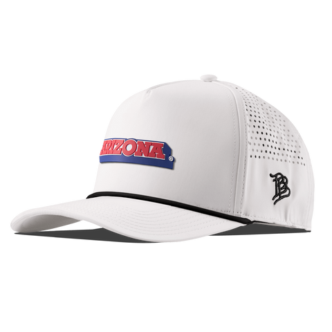 University of Arizona "Arizona Collegiate" Curved 5 Panel Rope White