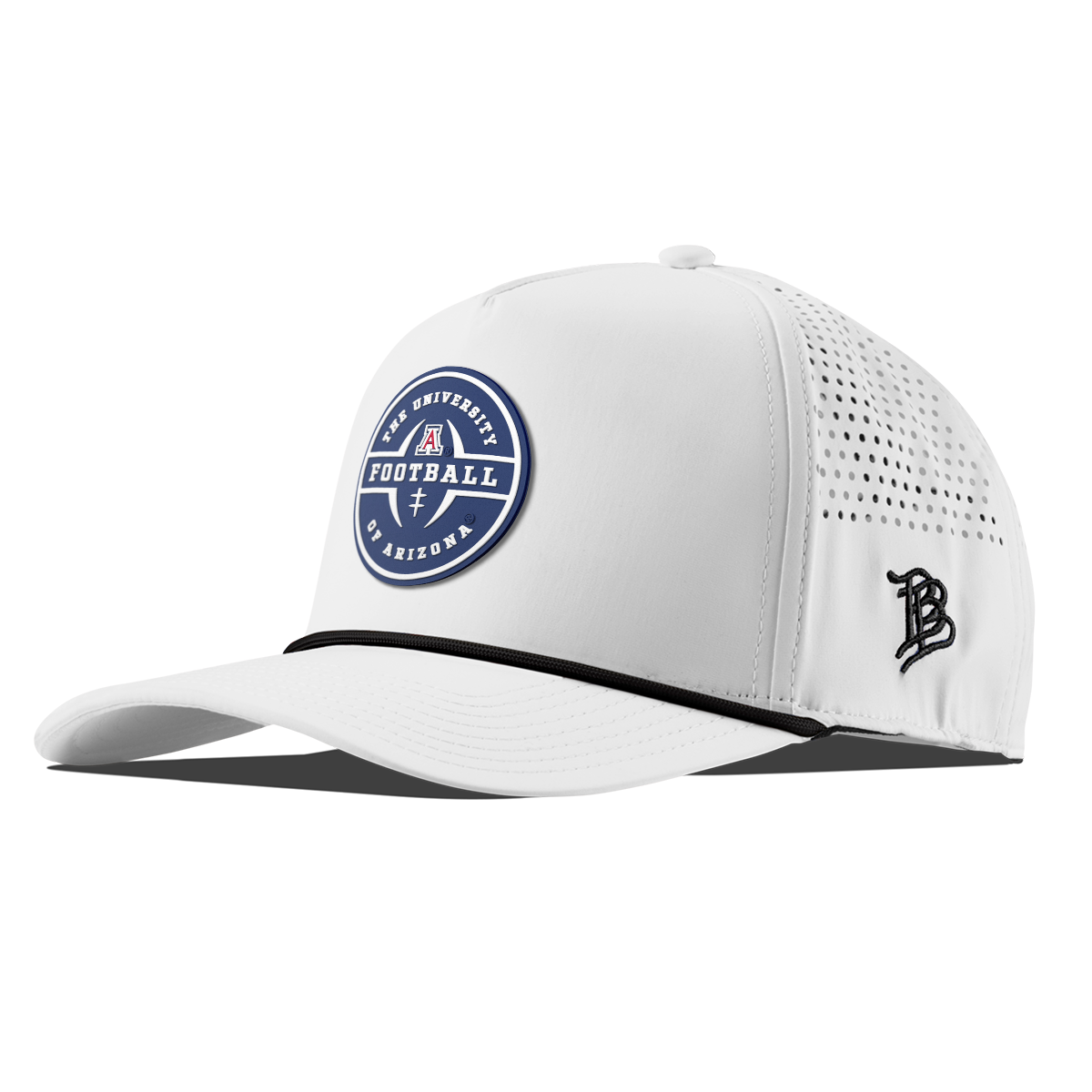 University of Arizona "Arizona Football Legacy" Curved 5 Panel Rope White