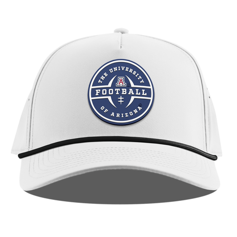 University of Arizona "Arizona Football Legacy" Curved 5 Panel Rope White
