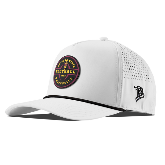 Arizona State University "Arizona State Football Legacy" Curved 5 Panel Rope White