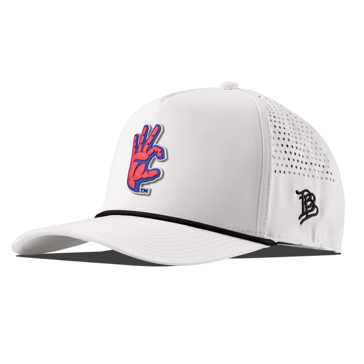 University of Arizona "Arizona WC" Curved 5 Panel Rope White