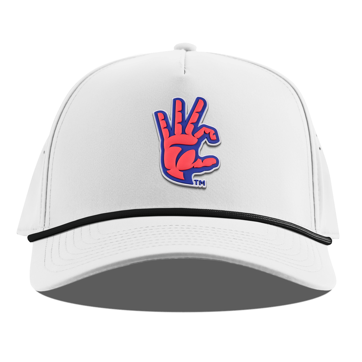 University of Arizona "Arizona WC" Curved 5 Panel Rope White