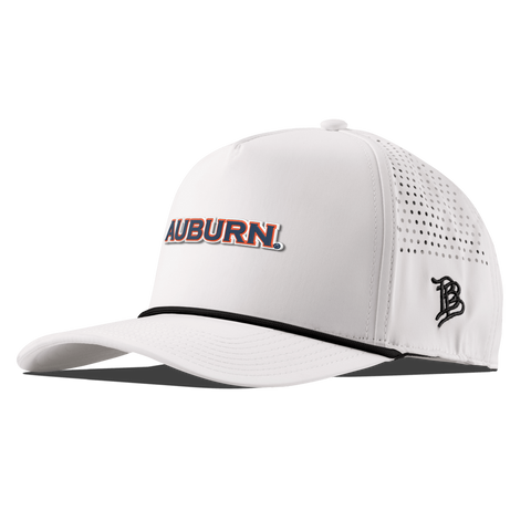 Auburn University "Auburn Block" Curved 5 Panel Rope White