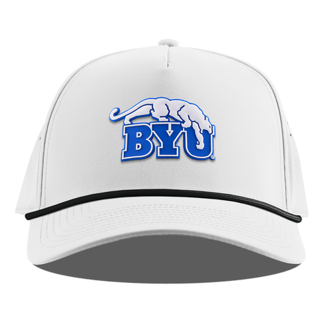 BYU "BYU Cougars" Curved 5 Panel Rope White