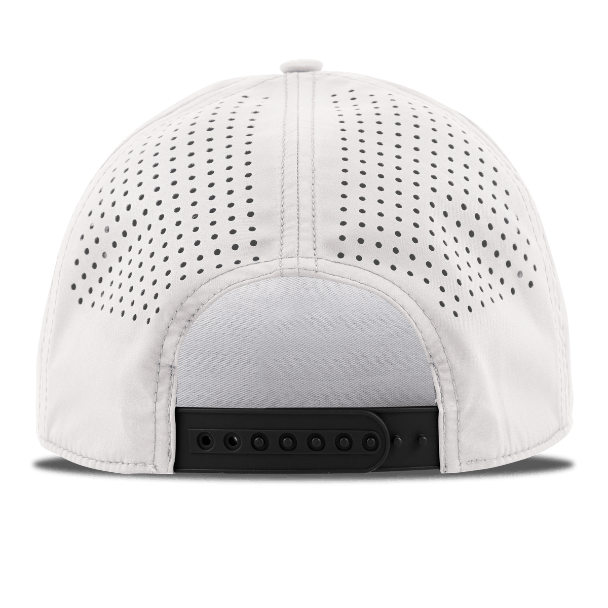 XL Vintage America Badge Curved 5 Panel Rope Back White
