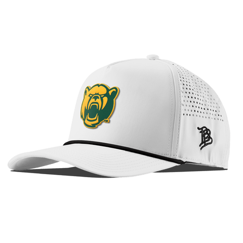 Baylor University "Baylor Bear" Curved 5 Panel Rope White