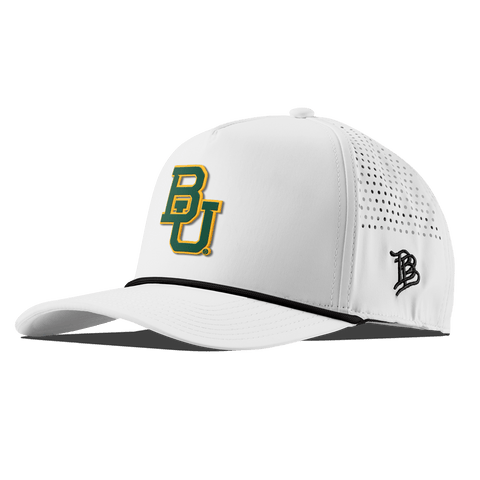Baylor University "Baylor Team Logo" Curved 5 Panel Rope White