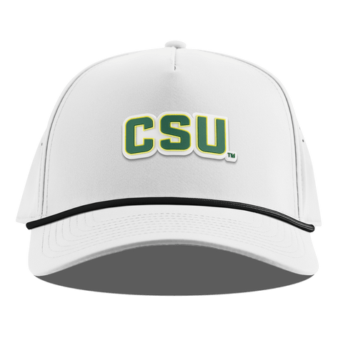 Colorado State University "Colorado State Block" Curved 5 Panel Rope White