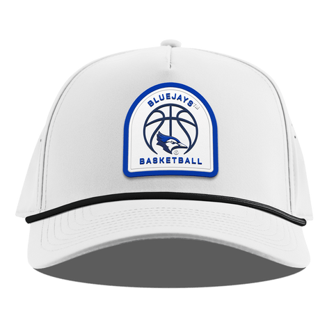 Creighton University "Creighton Basketball" Curved 5 Panel Rope White