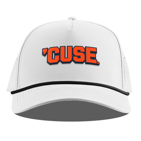 Syracuse University "Cuse Block" Curved 5 Panel Rope White