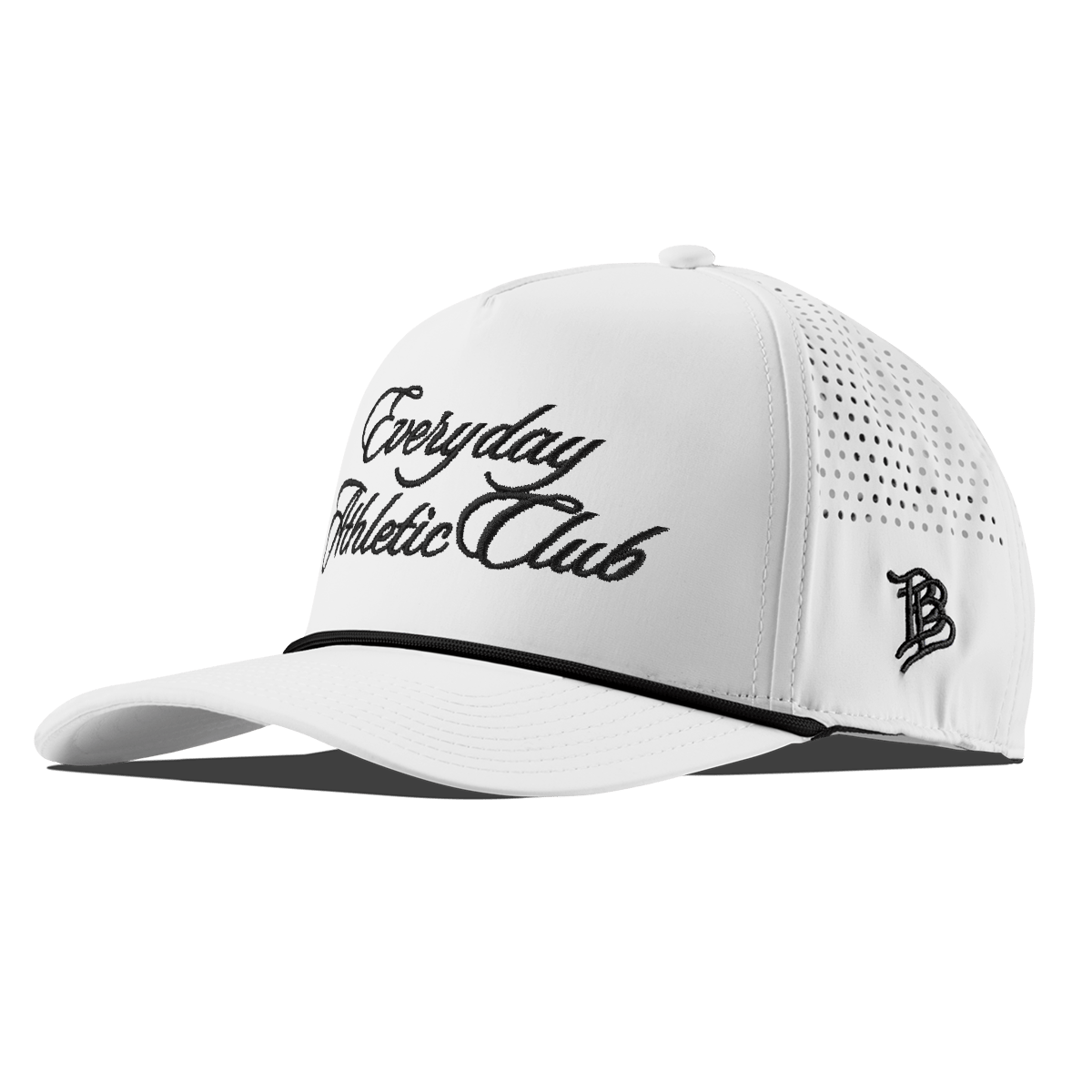 Everyday Athletic Club Curved 5 Panel Rope White
