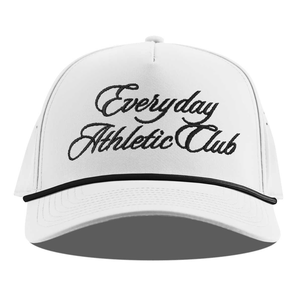 Everyday Athletic Club Curved 5 Panel Rope White