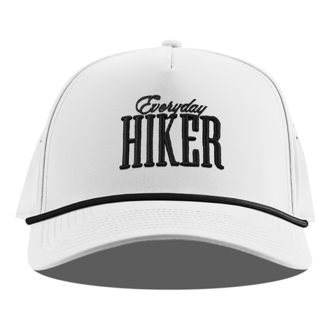 Everyday Hiker Curved 5 Panel Rope White