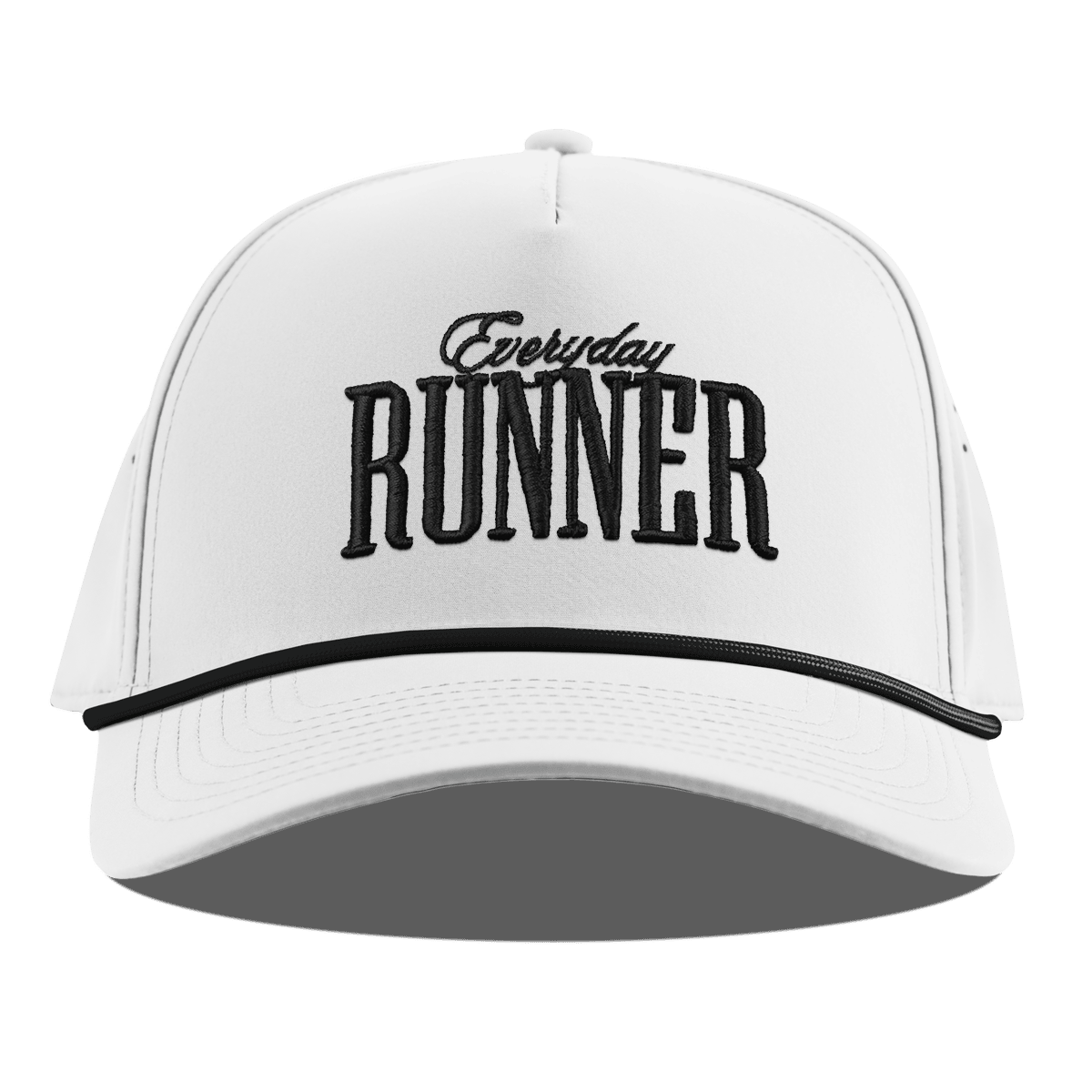 Everyday Runner Curved 5 Panel Rope White